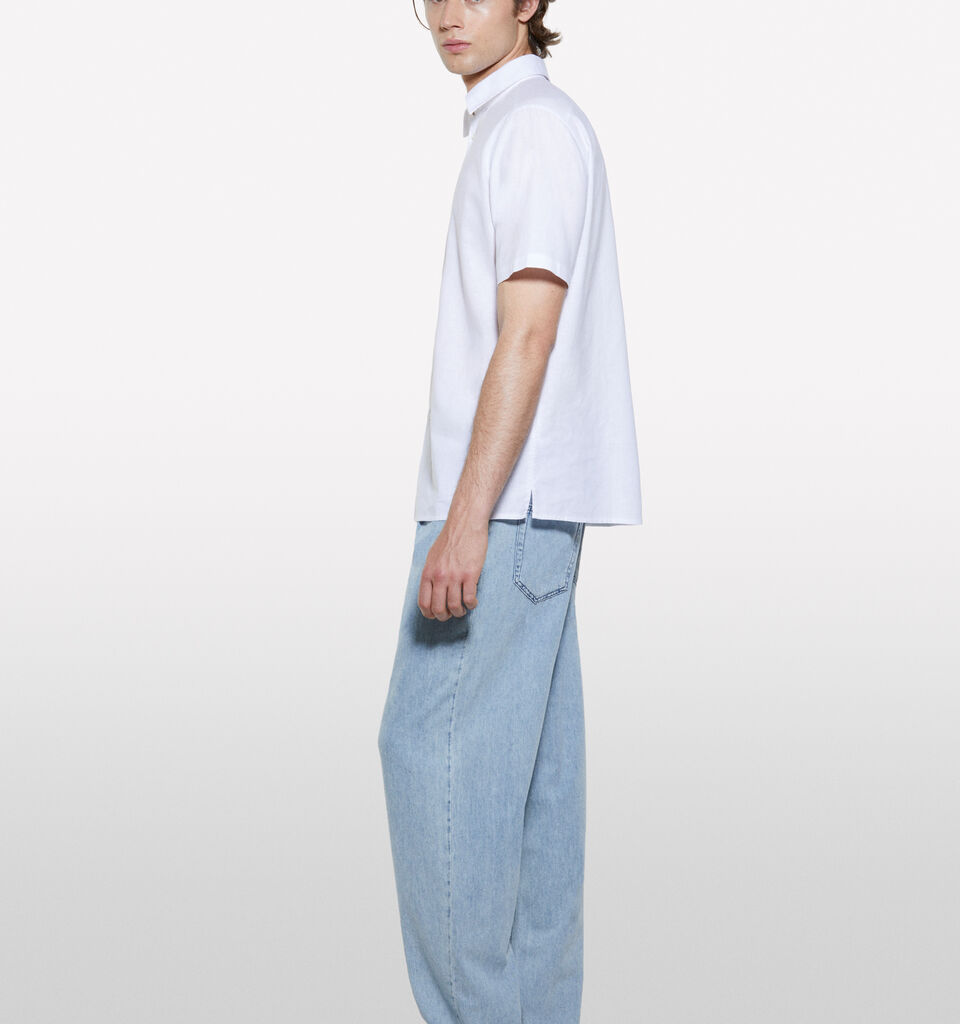 Jeans chiaro relaxed fit - jeans larghi da uomo - Azzurro | Sisley image number 2